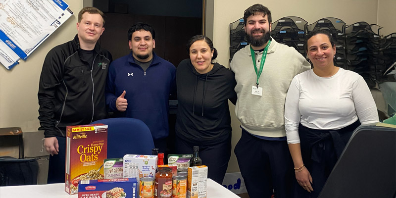 Food donations for IBJI post-gala food drive